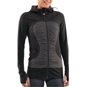 lululemon athletica Charcoal and Black Utility Jacket